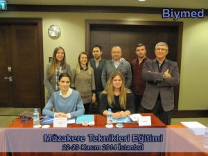 Etkili Pazarlık ve Müzakere Teknikleri Eğitimi Fotoğrafları - Kasım 2014