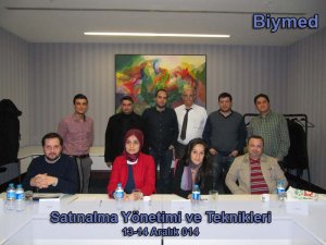 Satınalma Yönetimi Eğitim Fotoğrafları - Aralık 2014