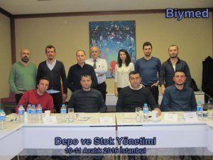 Depo ve Stok Yönetimi Eğitimi Fotoğrafları - Aralık 2016