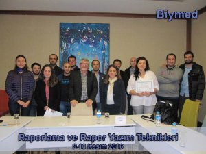 Raporlama ve Rapor Yazım Teknikleri Eğitimi Fotoğrafları - Kasım 2016