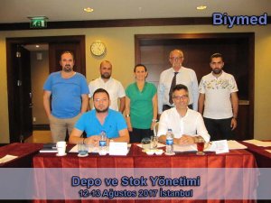 Depo ve Stok Yönetimi Eğitimi Fotoğrafları - Ağustos 2017