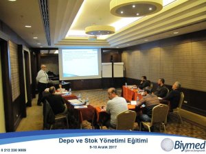 Depo ve Stok Yönetimi Eğitimi Fotoğrafları - Aralık 2017