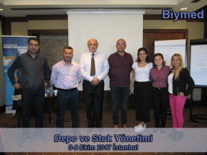 Depo ve Stok Yönetimi Eğitimi Fotoğrafları - Ekim 2017