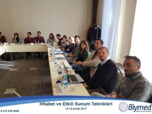 Topluluk Önünde Konuşma ve Hitabet Eğitimi Fotoğrafları - Aralık 2017