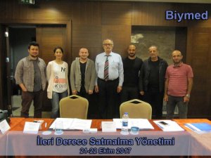 İleri Derece Satınalma Yönetimi Eğitim Fotoğrafları - Ekim 2017