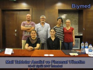 Mali Tablolar Analizi ve Finansal Yönetim Eğitimi Fotoğrafları - Eylül 2017
