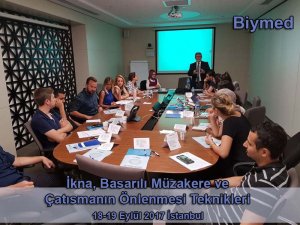 İkna, Basarılı Müzakere ve Çatısmanın Önlenmesi Teknikleri Eğitimi Fotoğrafları - Eylül 2017