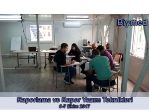 Raporlama ve Rapor Yazım Teknikleri Eğitimi Fotoğrafları - Ekim 2017