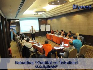 Satınalma Yönetimi Eğitim Fotoğrafları - Eylül 2017