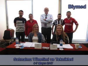 Satınalma Yönetimi Eğitim Fotoğrafları - Mayıs 2017