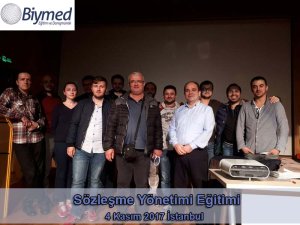 Sözleşme Yönetimi Eğitim Fotoğrafları - Kasım 2017