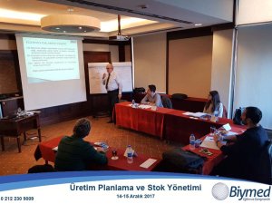 Üretim Planlama ve Stok Yönetimi Eğitim Fotoğrafları - Aralık 2017