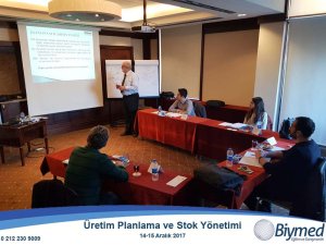 Üretim Planlama ve Stok Yönetimi Eğitim Fotoğrafları - Aralık 2017