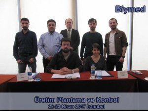 Üretim Planlama ve Stok Yönetimi Eğitim Fotoğrafları - Nisan 2017