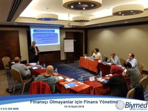 Finansçı Olmayanlar için Finans Yönetimi Eğitim Fotoğraflari - Eylül 2018