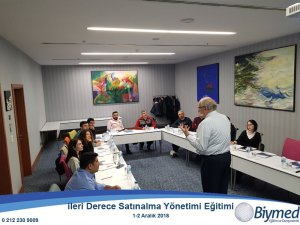 İleri Derece Satınalma Yönetimi Eğitim Fotoğrafları - Aralık 2018