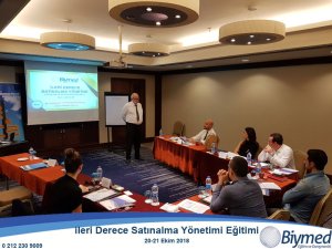 İleri Derece Satınalma Yönetimi Eğitim Fotoğrafları - Ekim 2018