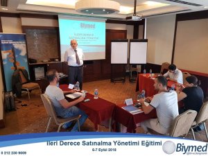 İleri Derece Satınalma Yönetimi Eğitim Fotoğrafları - Eylül 2018