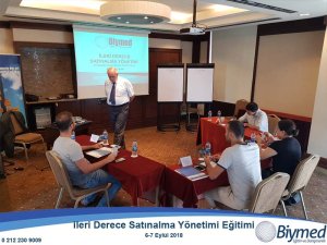 İleri Derece Satınalma Yönetimi Eğitim Fotoğrafları - Eylül 2018