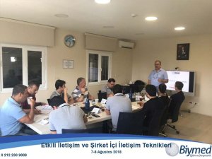 Etkili İletişim ve Şirket İçi İletişim Teknikleri Eğitimi Fotoğrafları - Ağustos 2018