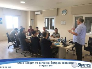 Etkili İletişim ve Şirket İçi İletişim Teknikleri Eğitimi Fotoğrafları - Ağustos 2018