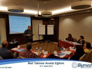 Uygulamalı Mali Tablolar Analizi Eğitimi Fotoğrafları - Şubat 2018