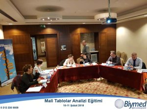 Uygulamalı Mali Tablolar Analizi Eğitimi Fotoğrafları - Şubat 2018