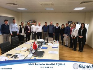 Muhasebe Uygulamaları ve Mali Tablolar Analizi Eğitimi Fotoğrafları - Aralık 2018