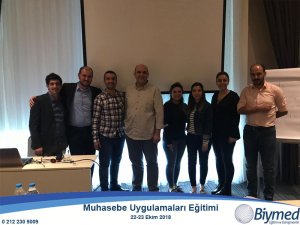 Muhasebe Uygulamaları Eğitimi Fotoğrafları - Ekim 2018