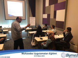 Muhasebe Uygulamaları Eğitimi Fotoğrafları - Ekim 2018