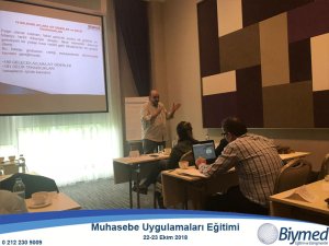 Muhasebe Uygulamaları Eğitimi Fotoğrafları - Ekim 2018