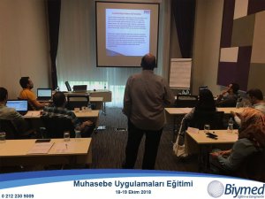Muhasebe Uygulamaları Eğitimi Fotoğrafları - Ekim 2018