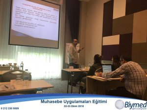 Muhasebe Uygulamaları Eğitimi Fotoğrafları - Ekim 2018