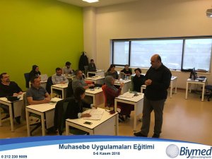 Muhasebe Uygulamaları Eğitimi Fotoğrafları - Kasım 2018