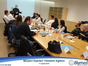 Müşteri İlişkileri Yönetimi Eğitimi Fotoğrafları - Şubat 2018