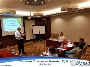 Satınalma Yönetimi Eğitim Fotoğrafları - Ekim 2018