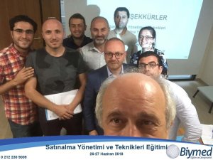 Satınalma Yönetimi Eğitim Fotoğrafları - Haziran 2018