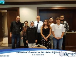 Satınalma Yönetimi Eğitim Fotoğrafları - Haziran 2018