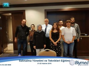 Satınalma Yönetimi Eğitim Fotoğrafları - Haziran 2018