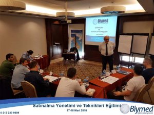 Satınalma Yönetimi Eğitim Fotoğrafları - Mart 2018
