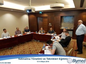 Satınalma Yönetimi Eğitim Fotoğrafları - Mayıs 2018
