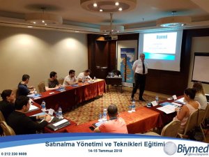 Satınalma Yönetimi Eğitim Fotoğrafları - Temmuz 2018