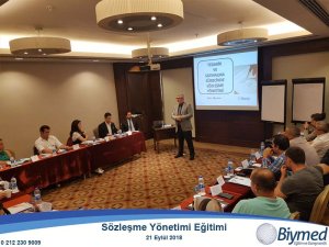 Sözleşme Yönetimi Eğitim Fotoğrafları - Eylül 2018