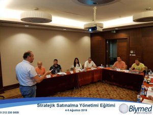 Stratejik Satınalma Yönetimi Eğitimi Fotoğrafları - Ağustos 2018