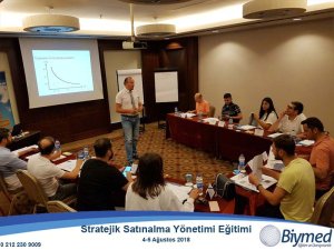 Stratejik Satınalma Yönetimi Eğitimi Fotoğrafları - Ağustos 2018