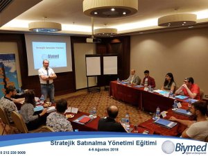 Stratejik Satınalma Yönetimi Eğitimi Fotoğrafları - Ağustos 2018