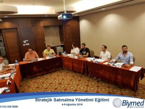 Stratejik Satınalma Yönetimi Eğitimi Fotoğrafları - Ağustos 2018