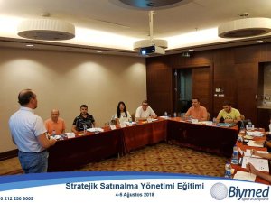 Stratejik Satınalma Yönetimi Eğitimi Fotoğrafları - Ağustos 2018