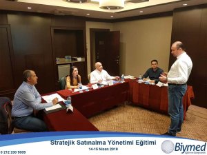 Stratejik Satınalma Yönetimi Eğitim Fotoğrafları - Nisan 2018