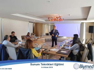 Etkili Sunum Teknikleri Eğitimi Fotoğrafları - Nisan 2018